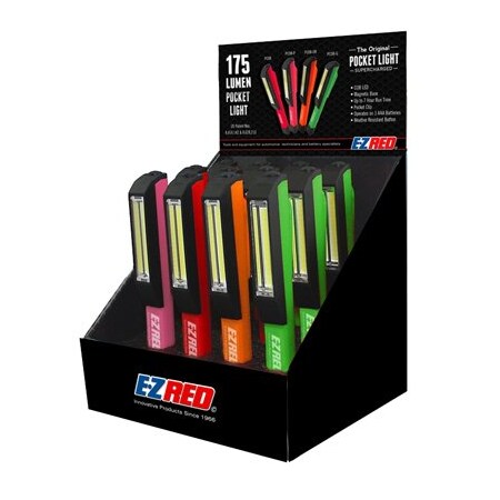 Ezred LED POCKET LIGHT STICK 12PK MULTI-COLOR EZPCOB12PKC
